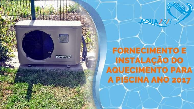 Fornecimento e Instalação do Aquecimento para a Piscina em Carnaxide