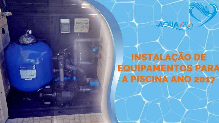 Instalação de Equipamentos para a Piscina em Azeitão