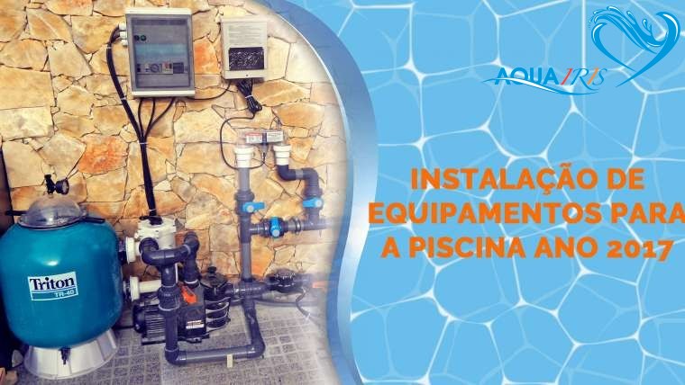 Instalação de Equipamentos para a Piscina em Casal de Cambra
