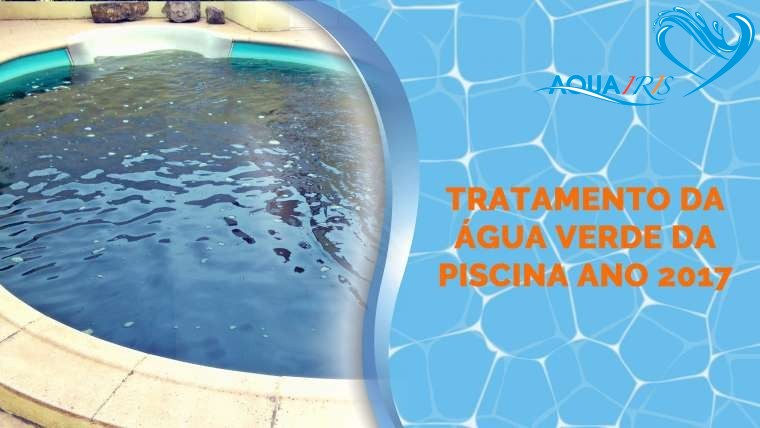 Tratamento da Água Verde da Piscina em Abóboda