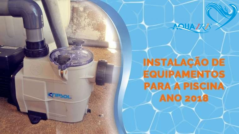 Fornecimento e Instalação da Bomba para a Piscina em Alentejo