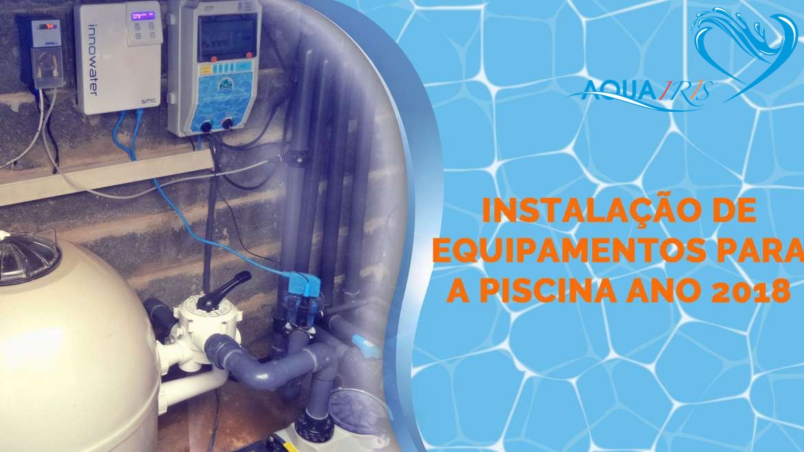 Instalação de Equipamentos para a Piscina em Carcavelos