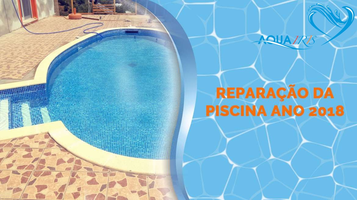 Reparação da piscina em Tavira
