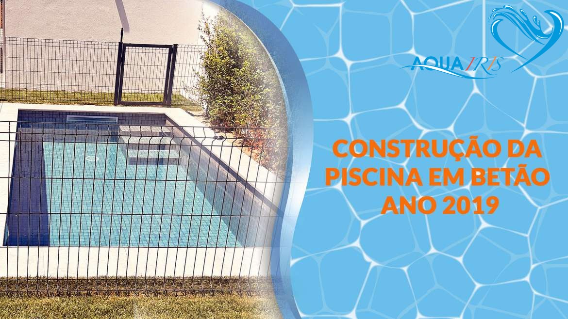 Construção da piscina no Restelo