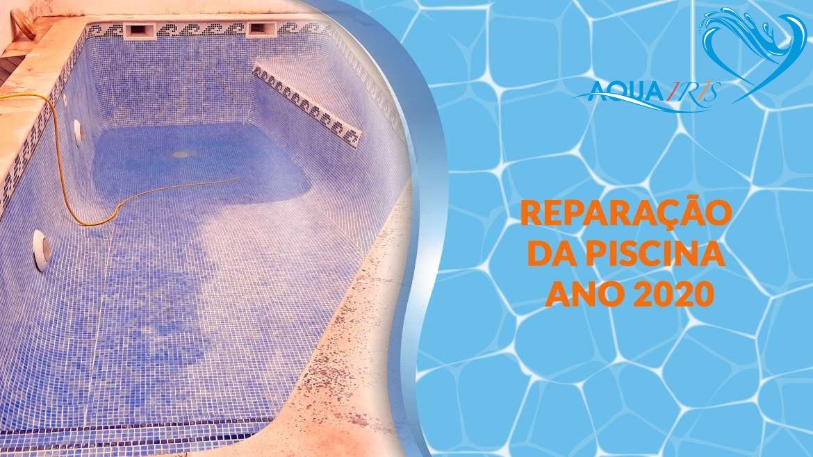 Reparação da fuga da piscina em Murtal