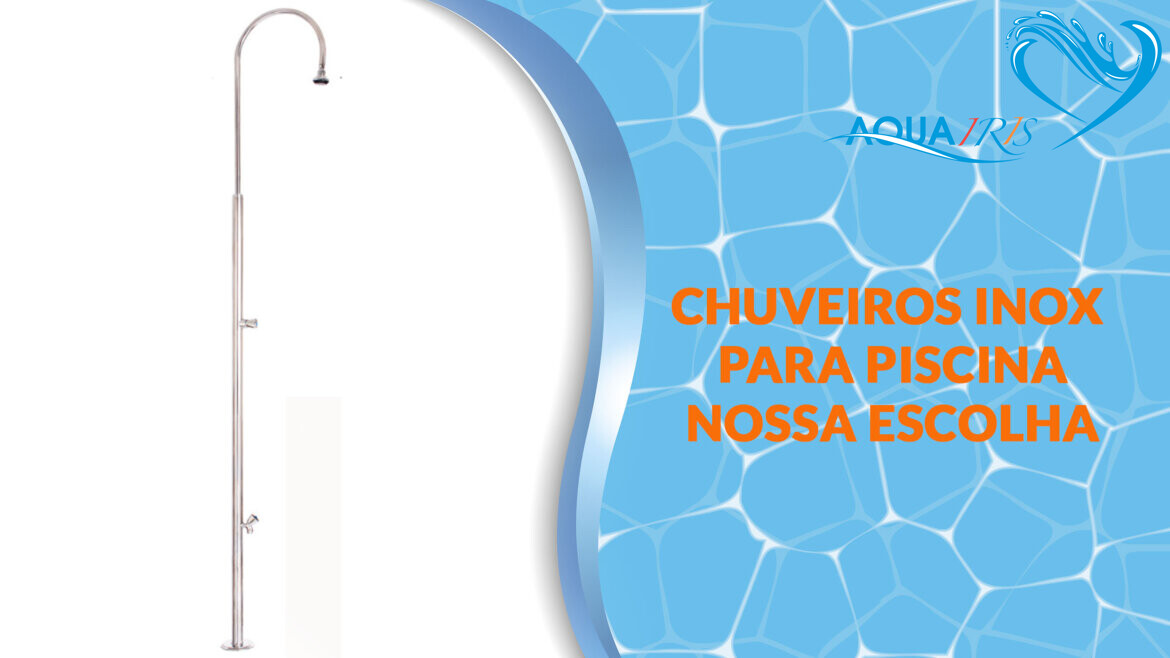 Chuveiro Standard com Lava-Pés para piscina