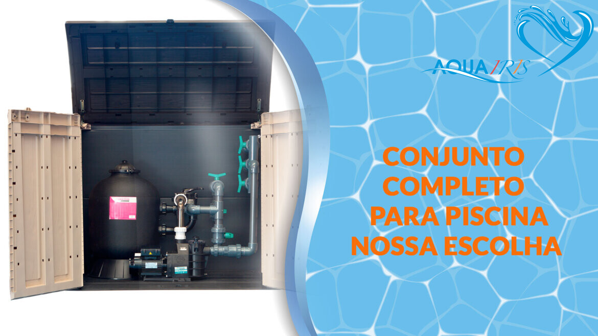 LOCAL TÉCNICO ELEVADO com equipamento para piscina