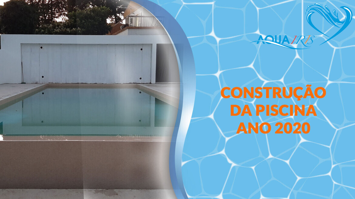 Construção da piscina