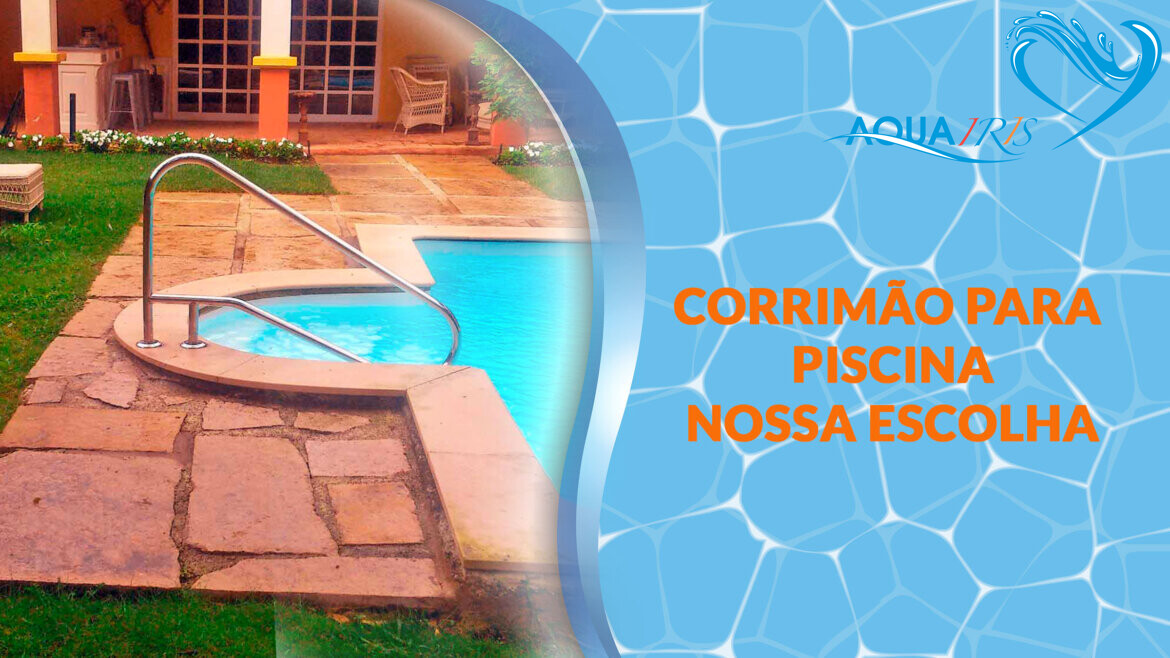 CORRIMÃO EXTERIOR para piscina