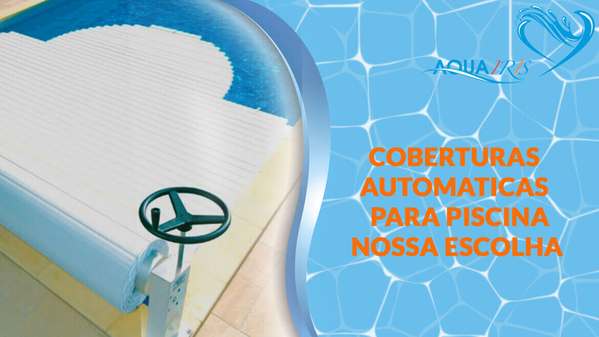 Cobertura de lâminas Modelo MANU para piscina