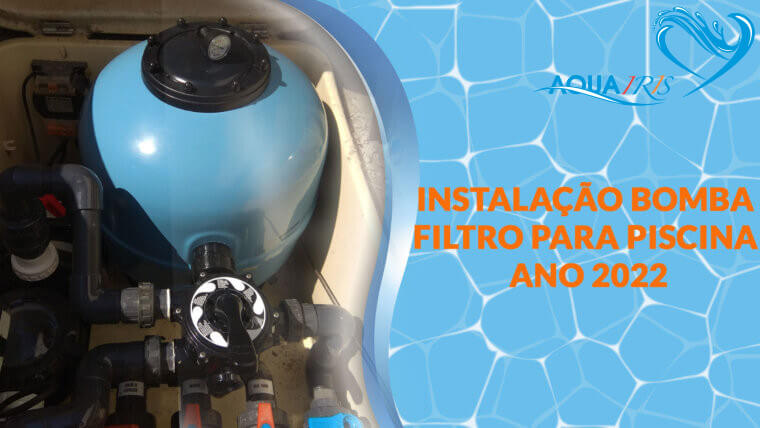 Substituição do filtro e bomba para piscina