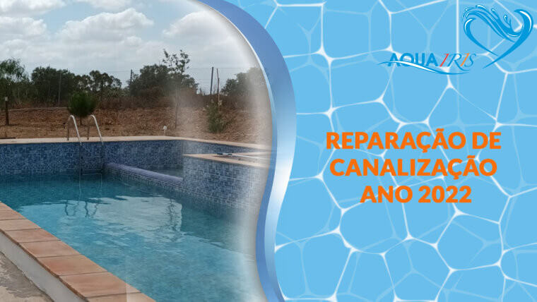 Reparação da piscina em Aljustrel