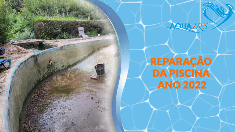 Reparação da piscina em Belas