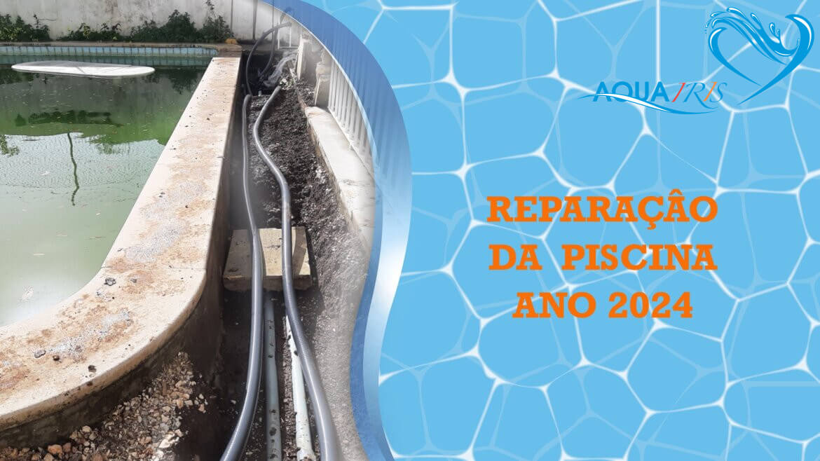 Reparação da piscina em Oeiras