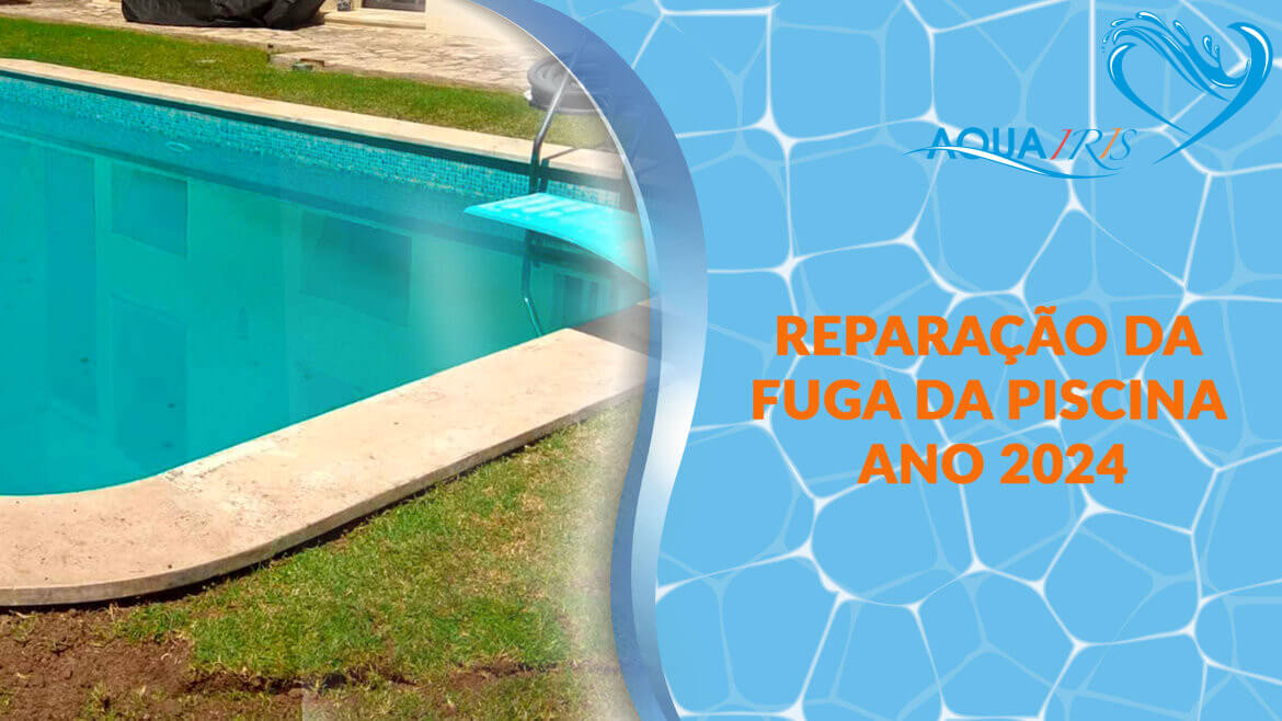 Reparação da fuga da piscina no Restelo